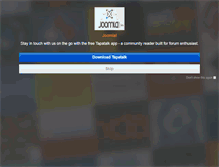 Tablet Screenshot of forum.joomla.gen.tr