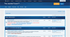 Desktop Screenshot of forum.joomla.org