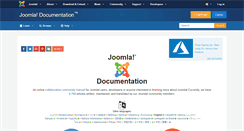 Desktop Screenshot of docs.joomla.org