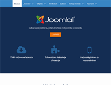 Tablet Screenshot of joomla.fi