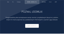 Desktop Screenshot of demo.joomla.pl