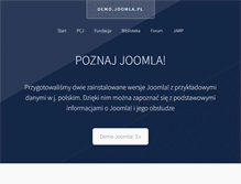 Tablet Screenshot of demo.joomla.pl